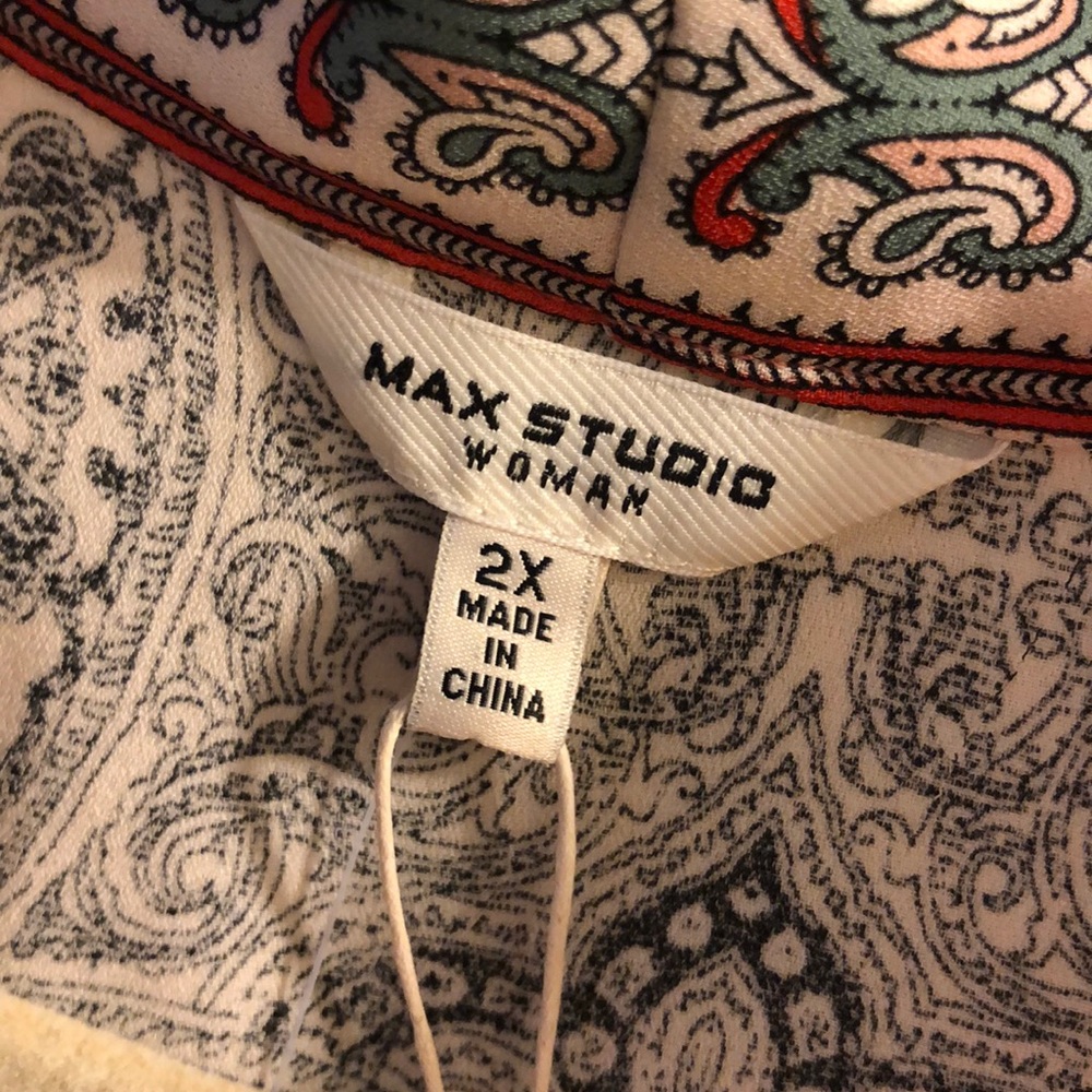 NWT max studio kimono 👘 2X